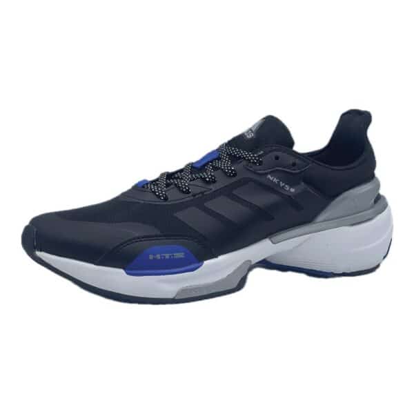 Adidas-ADIE3223-Black Blue-Running Shoes