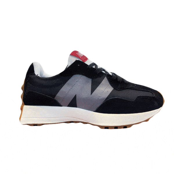 New Balance-NBMs327Stc-Black Gray-Sneakers