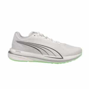 Puma-PU194596-White Green-Lightweight Running Shoes