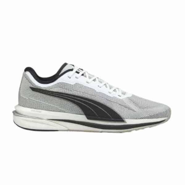 Puma-PU194596-White Black-Lightweight Running Shoes