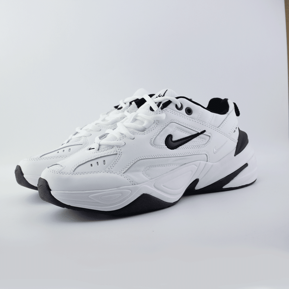 NIA03108-WHITE-BLACK-5 Nike-NIA03108-Stylish Sneakers-White Black