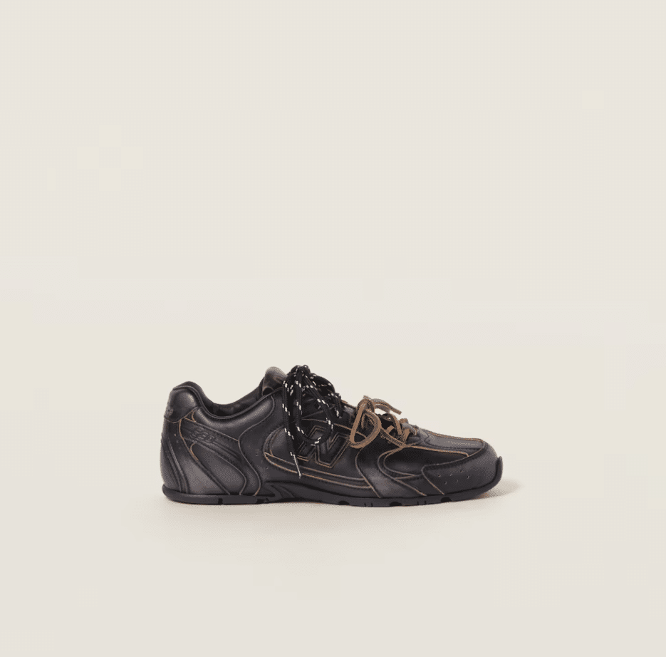 New Balance X Miu Miu-Luxury Shoes-Black New Balance X Miu Miu-Luxury Shoes-Black