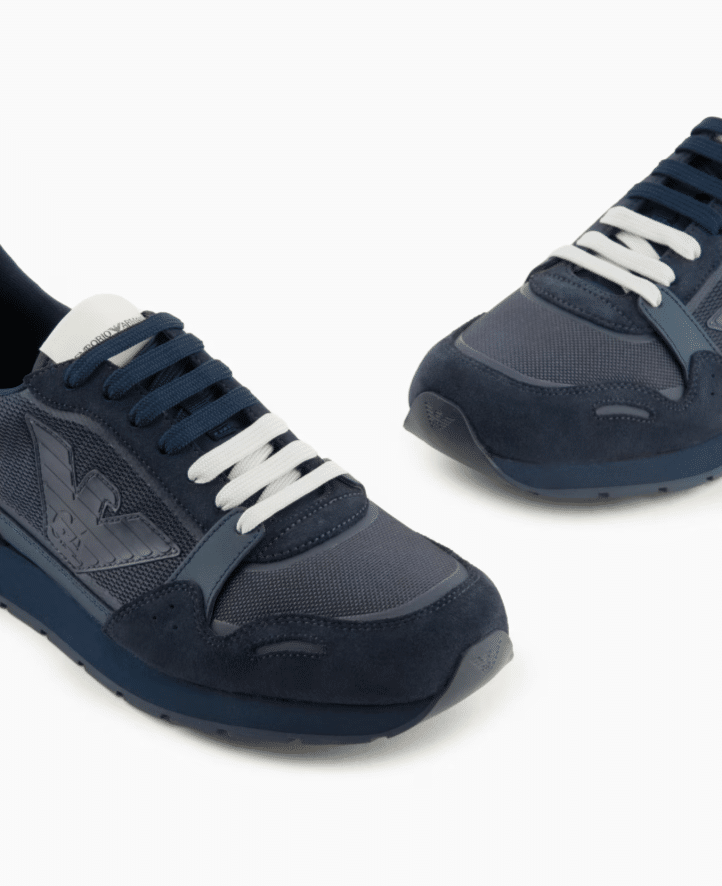 Emporio Armani Sneaker-Navy Blue Emporio Armani Sneaker-Navy Blue