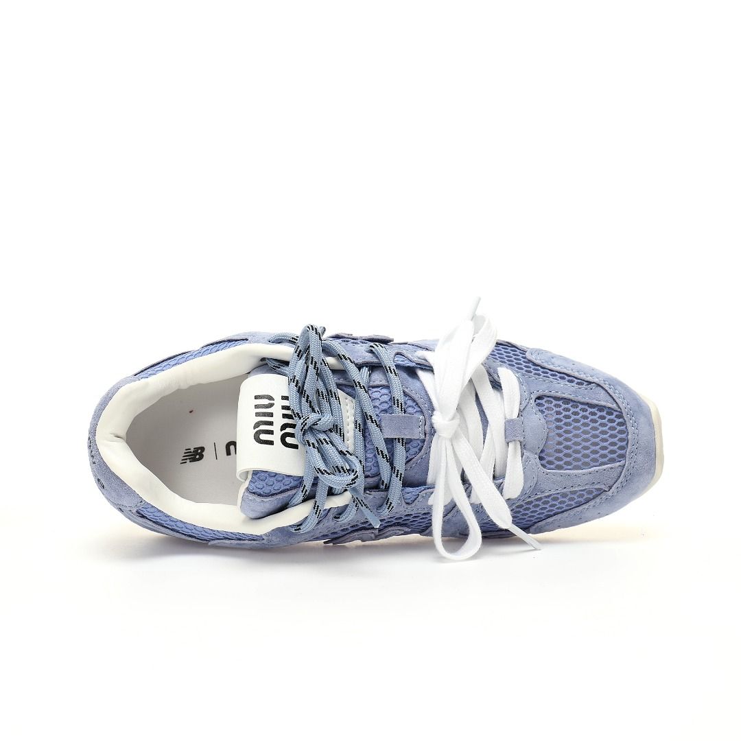 New Balance X Miu Miu-Luxury Shoes-Light Blue