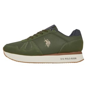 U.S. POLO ASSN-PO1890-Casual Sneakers-Olive