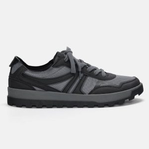 Pull&Bear-PB1340-Urban Trail Sneakers-Black Gray