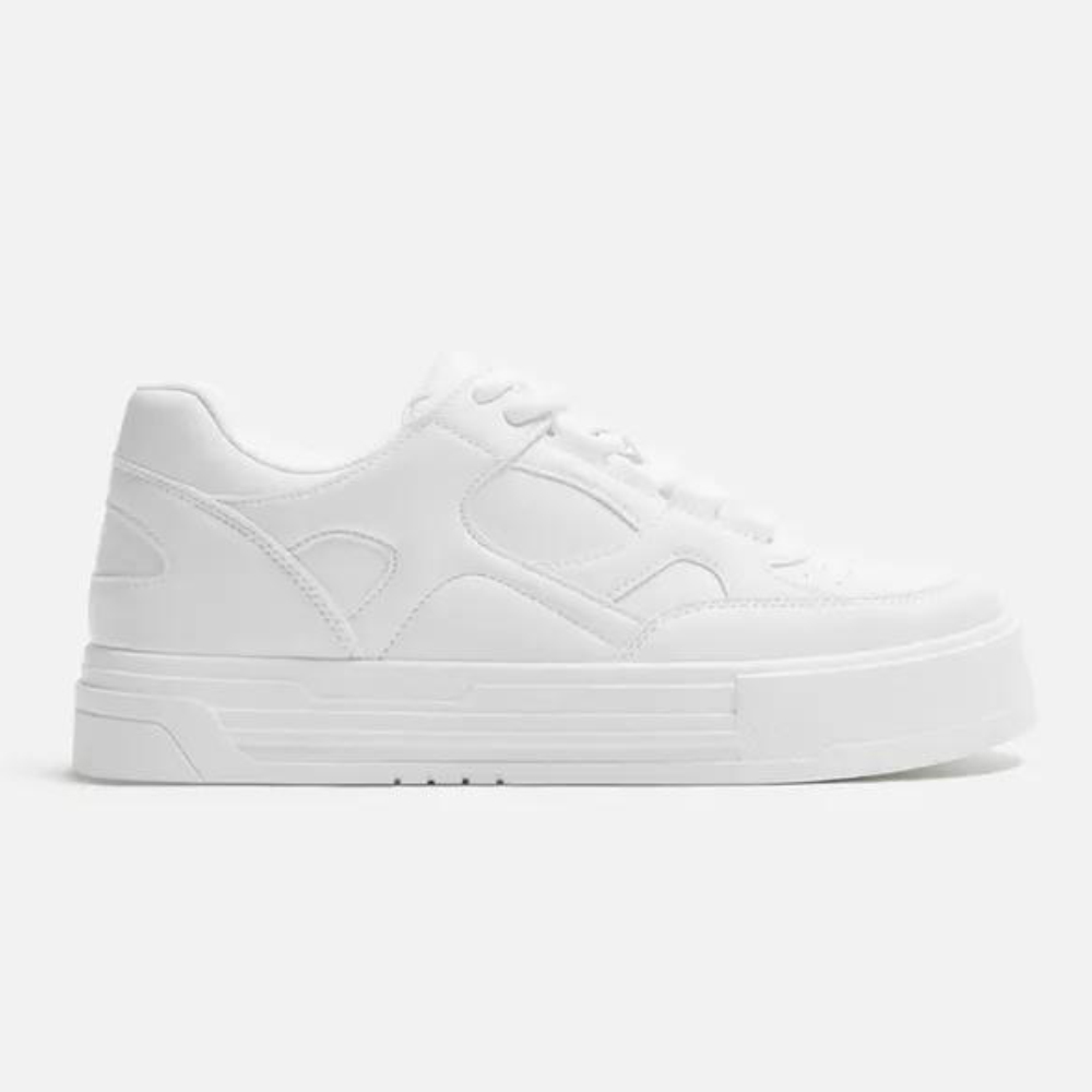 Zara-ZA2232-Modern Sneakers-White
