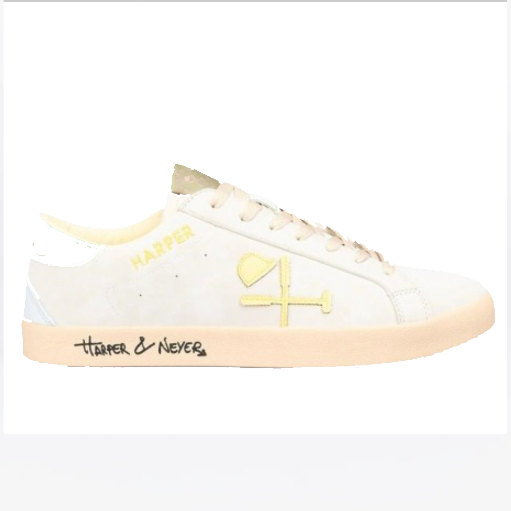 Harper Shoes-HA70032-Super sneakers-Beige White