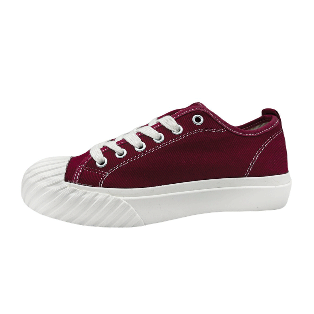 JEEP-JE5939110062-Classic Low Top Sneakers-Burgundy JEEP-JE5939110062-Classic Low Top Sneakers-Burgundy