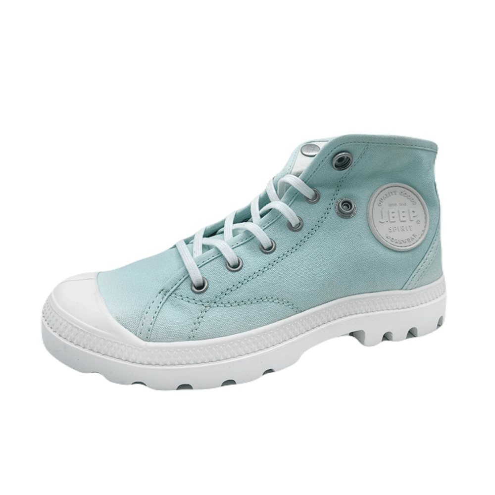 JEEP-JE5018314096-High Top Sneakers-Mint Green JEEP-JE5018314096-High Top Sneakers-Mint Green