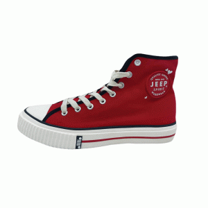 JEEP-JE501811007-Valentine’s Day High-Top Sneakers-Red