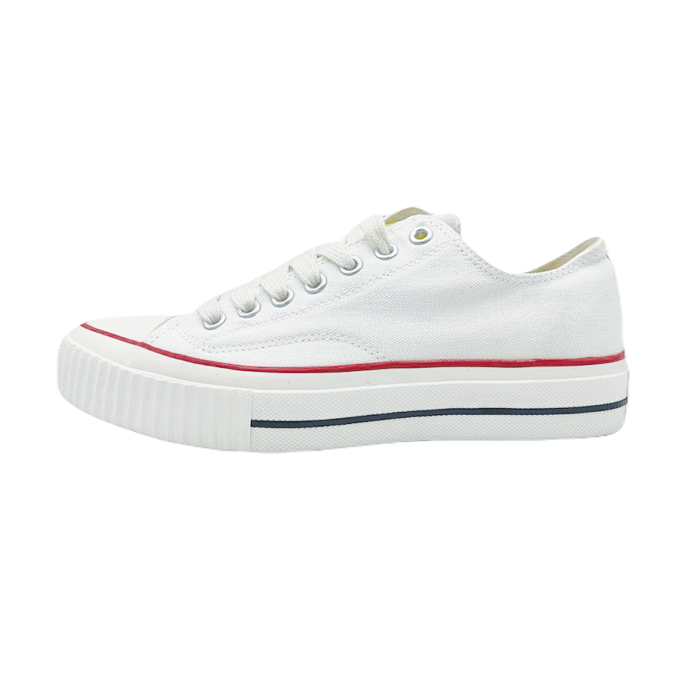 WHITE JEEP-JE5939110307-Classic Low Top Sneakers-White