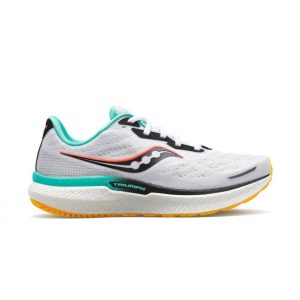 Saucony-S20678-84-Running Shoes-White Yellow