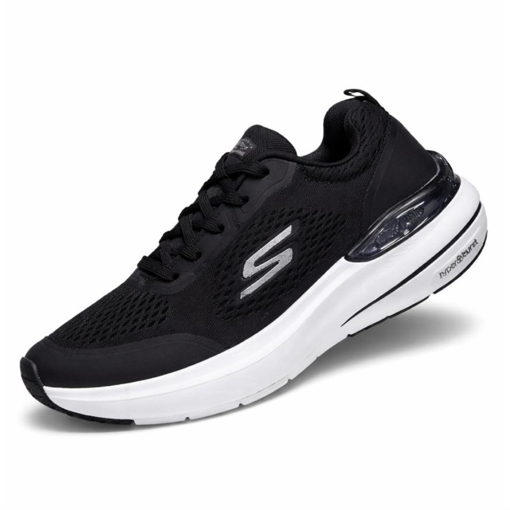 Skechers-SK506070-Max Cushioning Hyper Burst-Black White Skechers-SK506070-Max Cushioning Hyper Burst-Black White