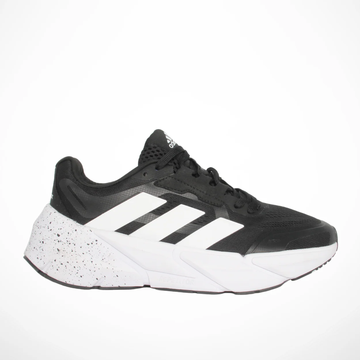 Adidas-ADGX2954-Adistar Running Shoes-Black White