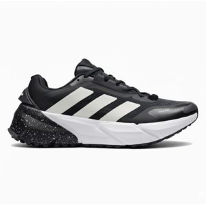 Adidas-ADHP9634-Adistar Running Shoes-Black White