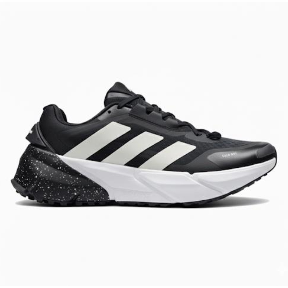 Adidas-ADHP9634-Adistar Running Shoes-Black White