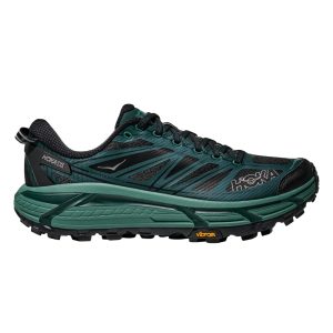 Hoka-HO1126851BBYL-Mafate Speed/Running Shoes-Black Green