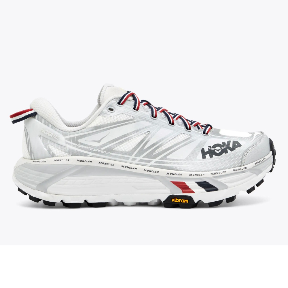 Hoka-HO112992NCHMS-Mafate Speed/Running Shoes-White