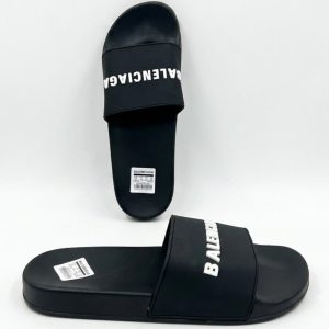 Balenciaga-BA5444-Slip On Slide-Black