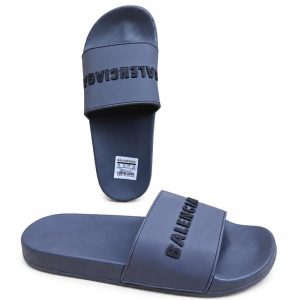 Balenciaga-BA5444-Slip On Slide-Gray