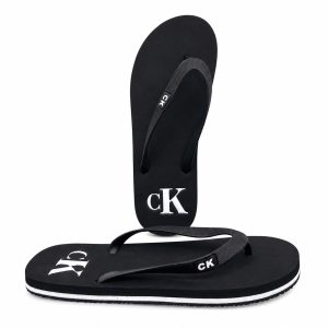 Calvin Klein-CK62615-Classic Comfort Flip Flops-Black