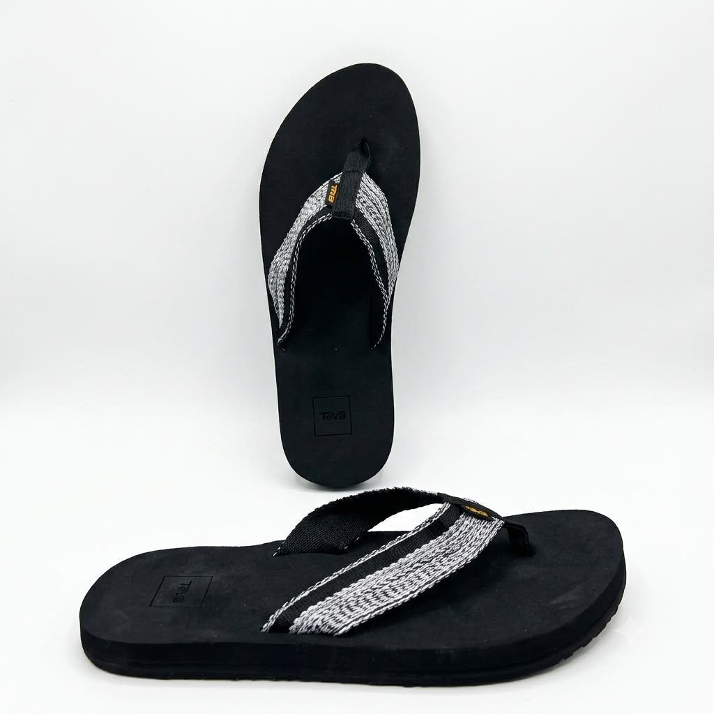 Teva-Ti62601-Casual Flip Flops-White Teva-Ti62601-Casual Flip Flops-White