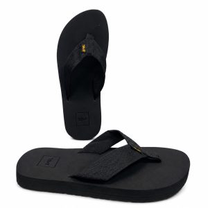 Teva-Ti62601-Casual Flip Flops-Black