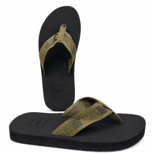 Teva-Ti62601-Casual Flip Flops-Green